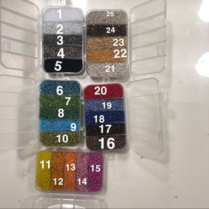 Customizable seed bead choker